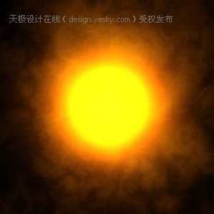 Photoshop渲染滤镜制作发光球体