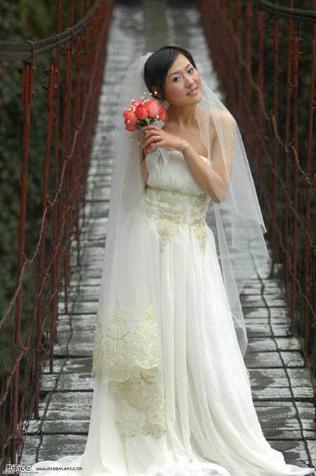 Photoshop教程:婚纱照片的调色技巧