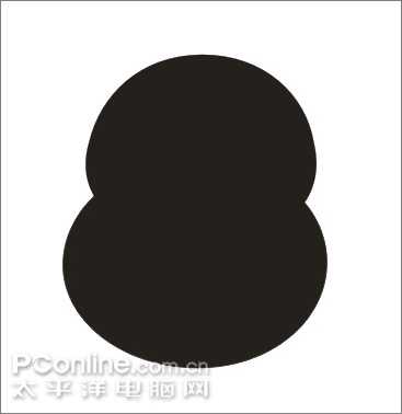 Coreldraw教程:绘制可爱的情侣QQ企鹅