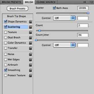 Photoshop制作带水珠的雾化玻璃效果