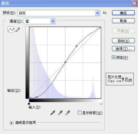 Photoshop将森林图片调成柔美的金色调