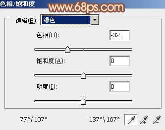 Photoshop将树林人物调制出柔和的秋季橙褐色