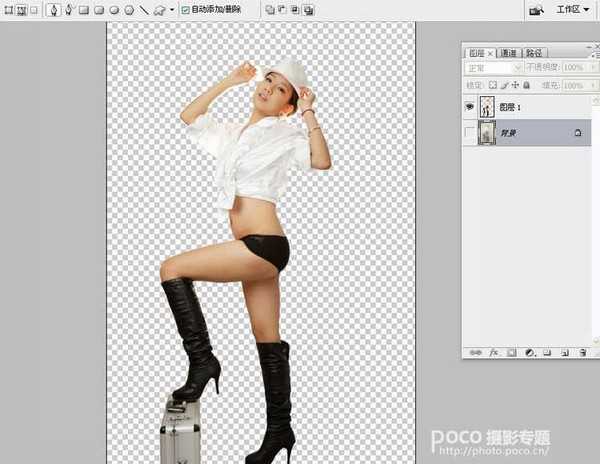 PhotoShop将性感模特图片后期精修制作成杂志封面教程