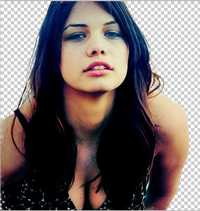 PS教程:巧用抽出滤镜快速抠出前景色人物头发