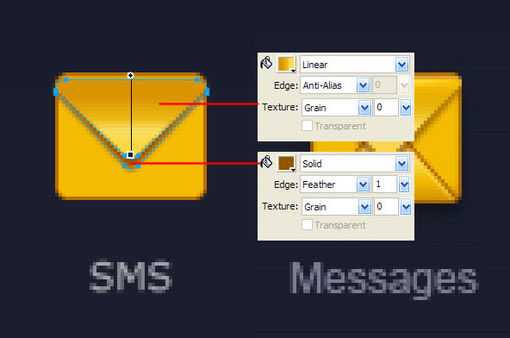 fireworks入门教程:用fireworks进行图标刻画设计细节