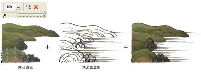 利用CorelDRAW临摹工笔重彩画全过程(图文介绍)