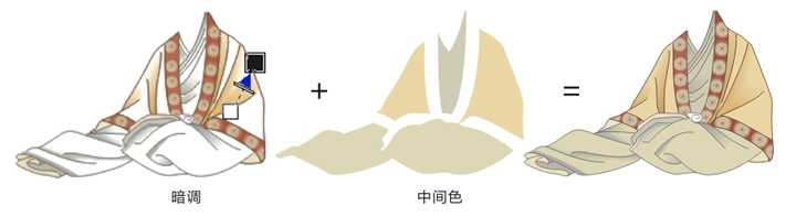 利用CorelDRAW临摹工笔重彩画全过程(图文介绍)