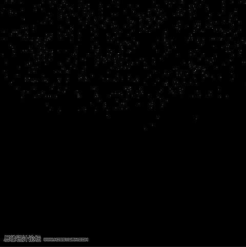 PS利用风滤镜制作点点星光