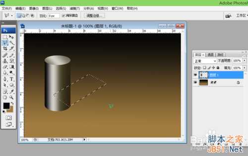 ps渐变实例:圆柱与球体渐变的运用介绍