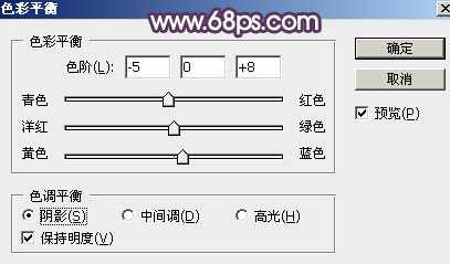 Photoshop为秋季草原图片打造清爽的韩系淡冷色