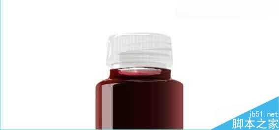 Photoshop钢笔工具绘制立体风格的饮料瓶造型