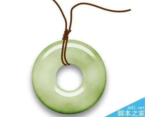 ps利用图层样式绘制通透质感的玉佩