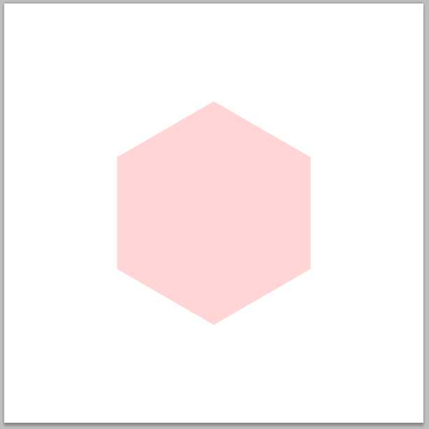 PS制作时尚美观的六边形LOGO