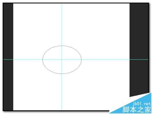 ps中怎么以一个点为中心画圆?