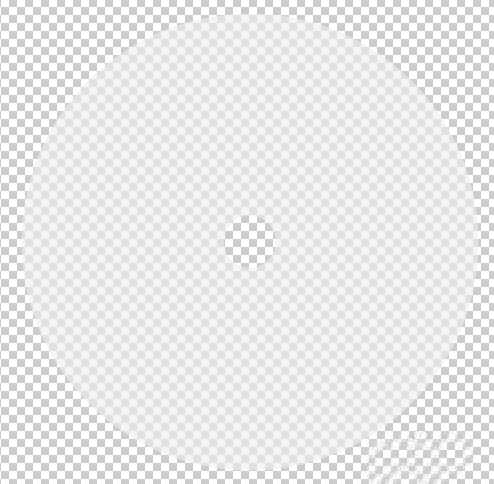 photoshop简单制作一个光盘