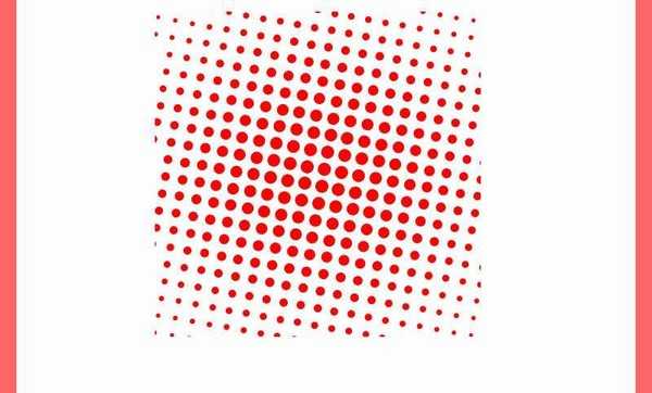 ps彩色半调滤镜快速制作红色渐变网点教程