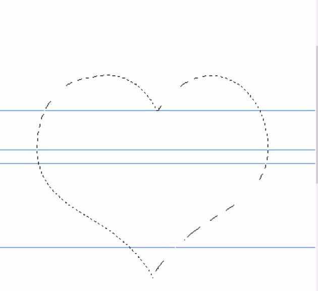 PS怎么绘制一个可爱的心形表情图像?