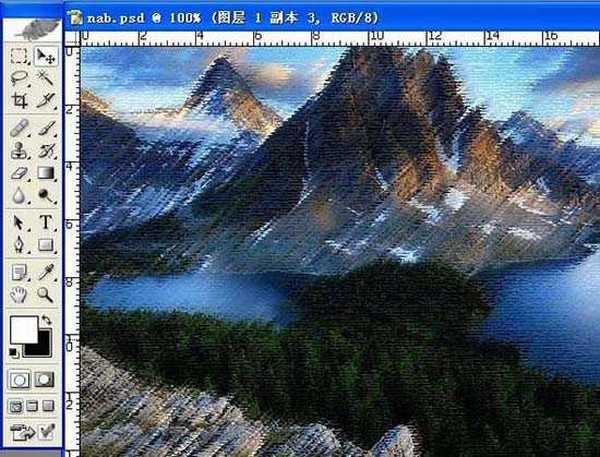 PS怎么使用蜡笔滤镜处理图片?