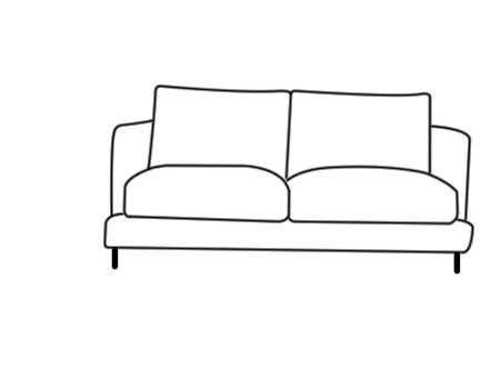 ps怎么画一个简笔画沙发? ps沙发的画法