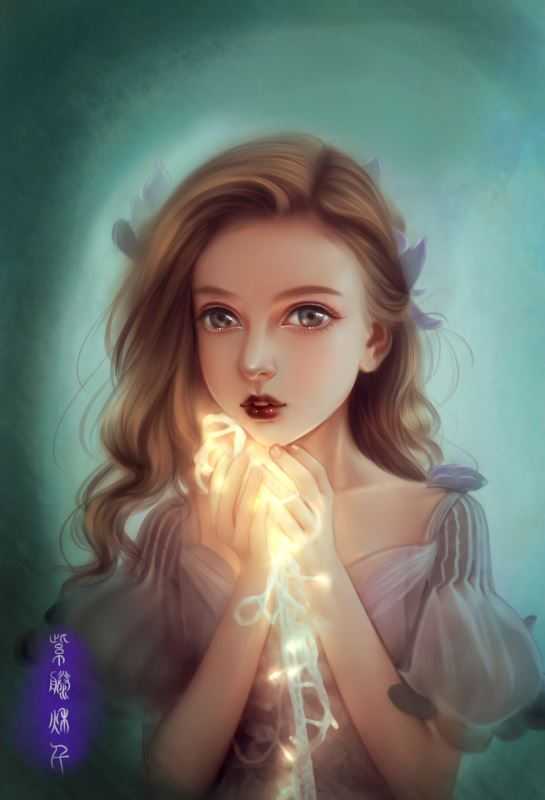 PS结合SAI把美女图片转成可爱的芭比娃娃手绘效果教程