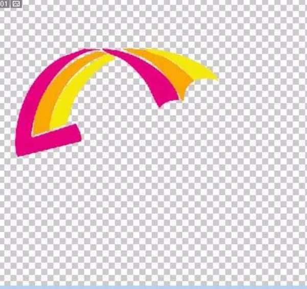 ps怎么设计可爱的彩虹标志? ps画彩虹的教程