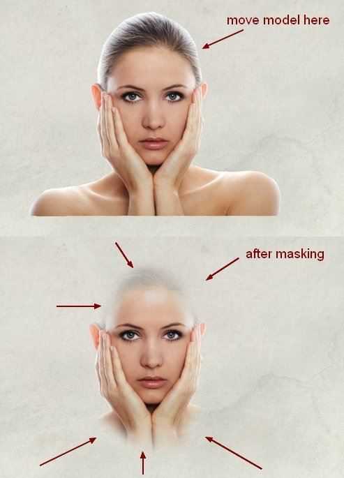 ps怎样制作一张抽象的春季水彩画人物?