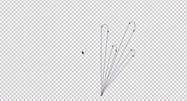 ps怎么手绘烟花? ps画卡通烟花效果的教程