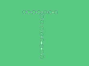 PS怎么设计细胞文字效果? ps圆圈线条组成文字的教程