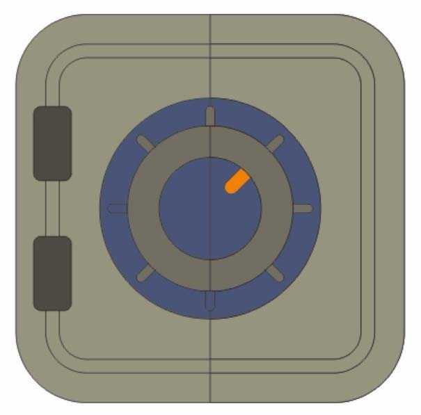 ps怎么设计保险箱标志? ps保险箱的图标的设计方法